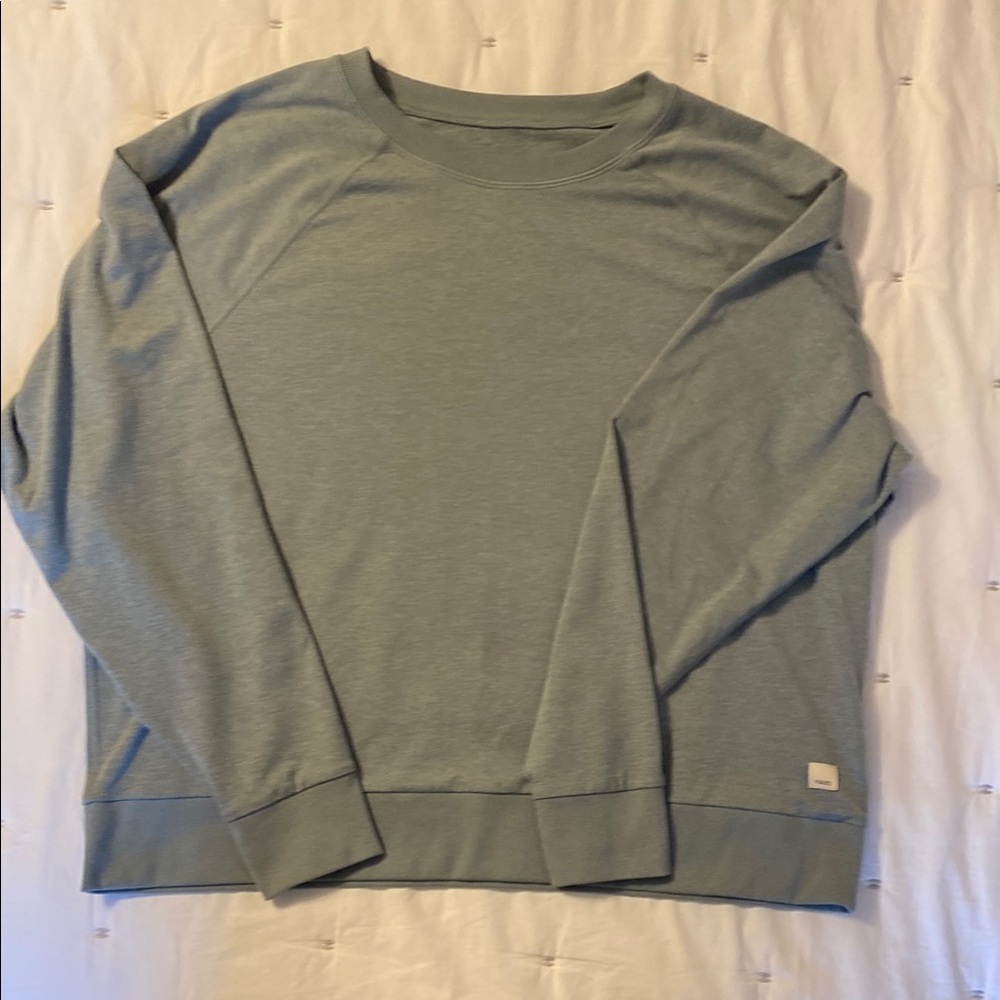 Greenish Blue Vuori Crewneck
